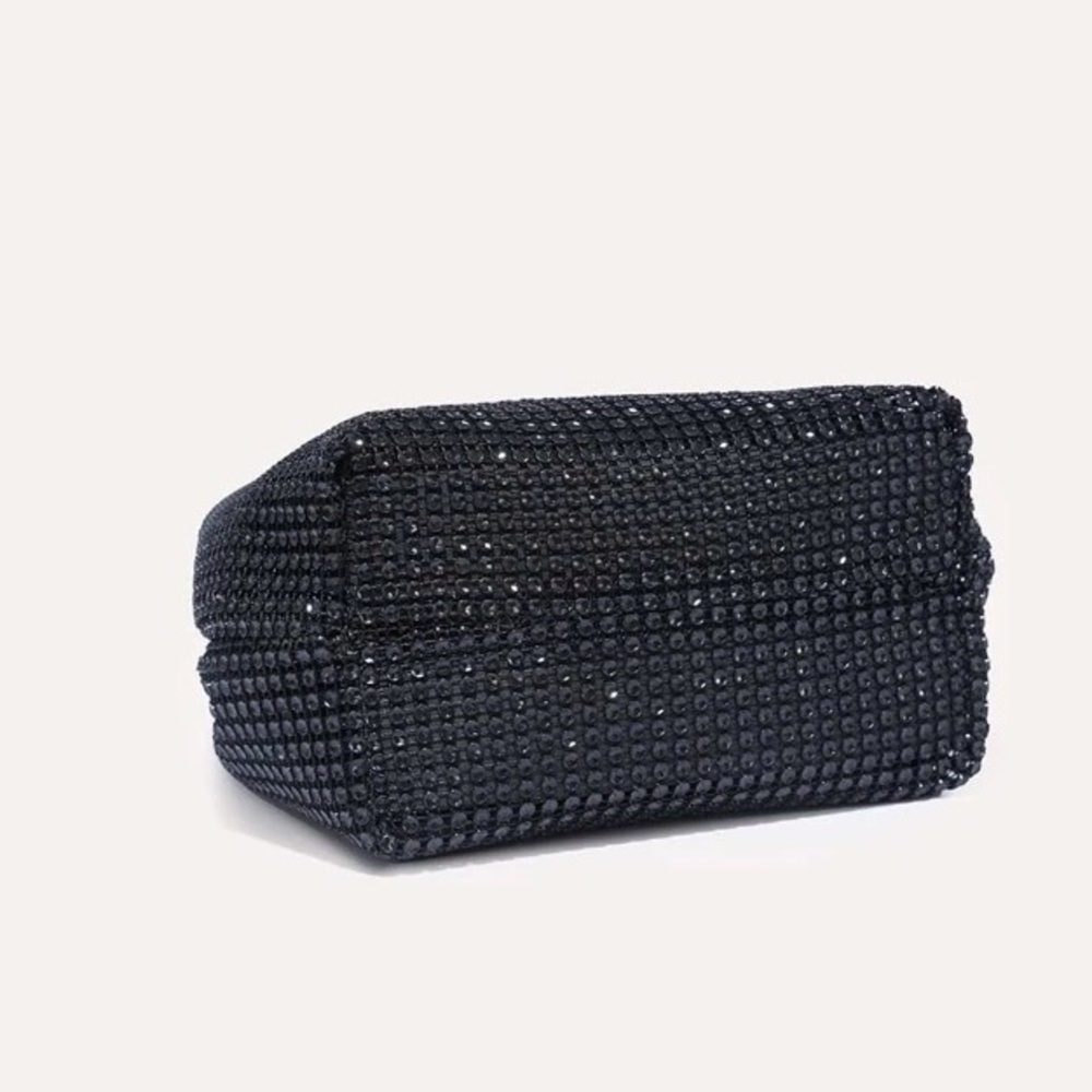 Mini Rhinestone Decor Chain Bucket Bag - Picture 3 of 6
